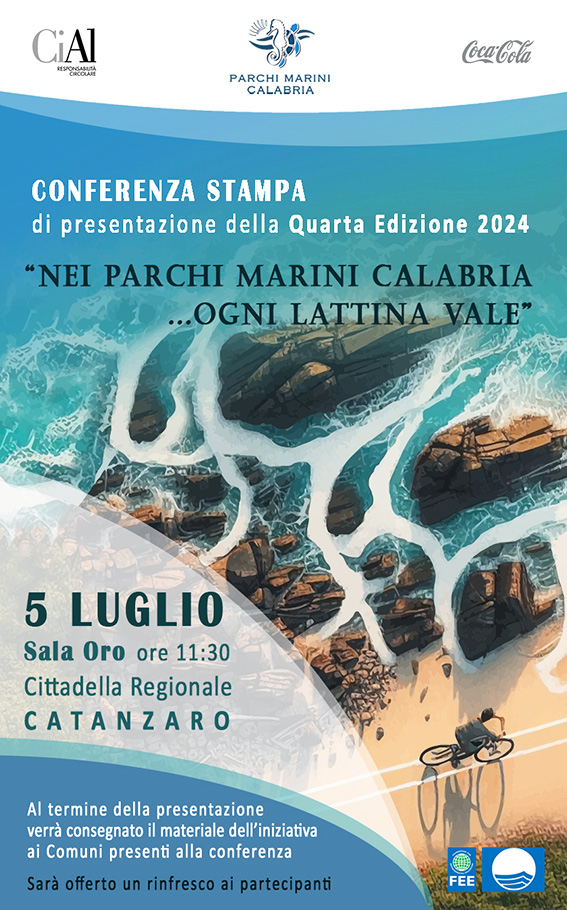 Nei Parchi Marini Calabria ogni lattina Vale 2024