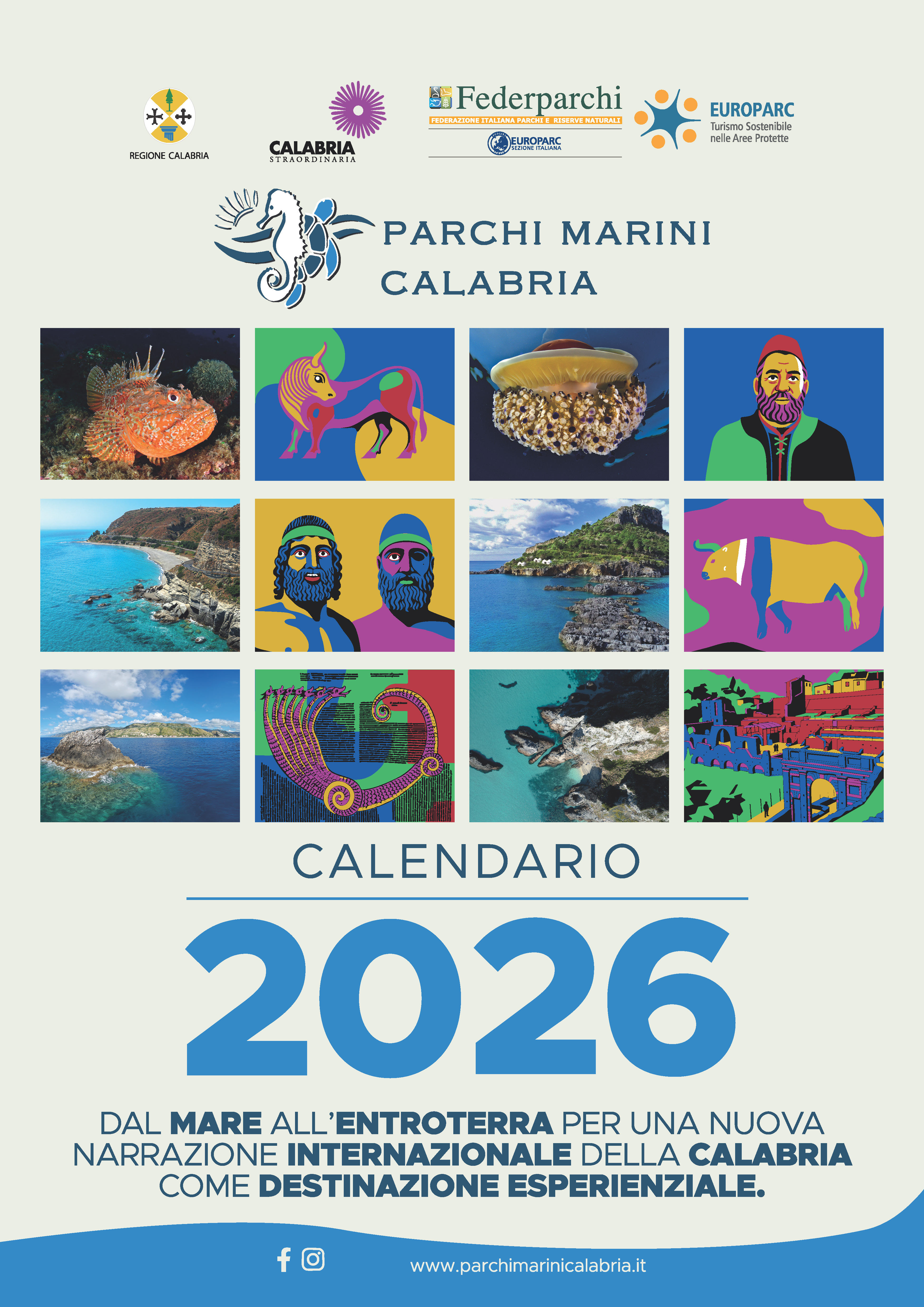 Calendario Parchi Marini Calabria 2025