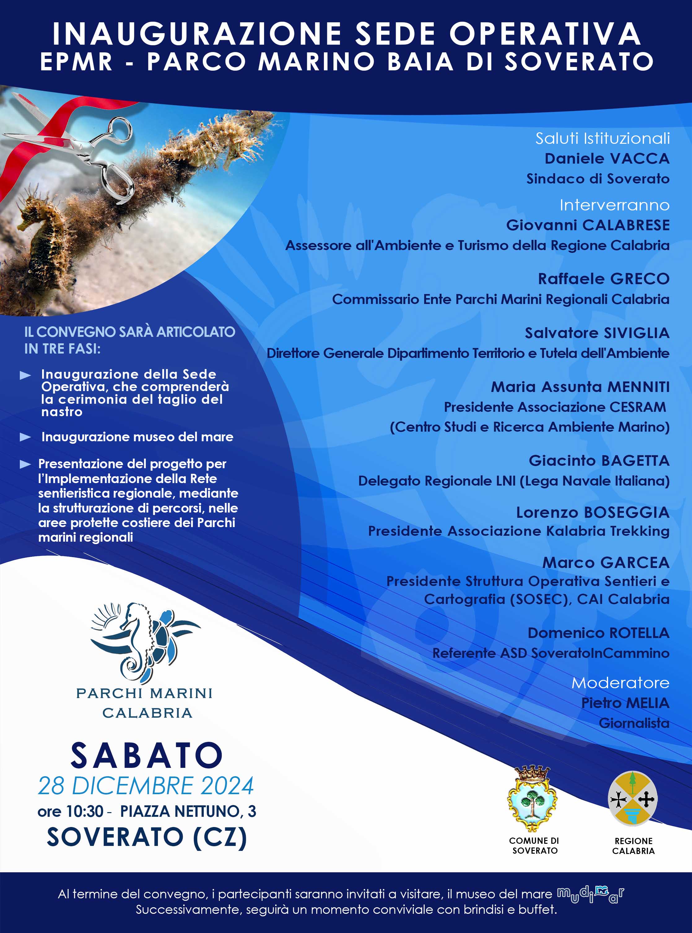 Inaugurazione EPMR sede baia di Soverato